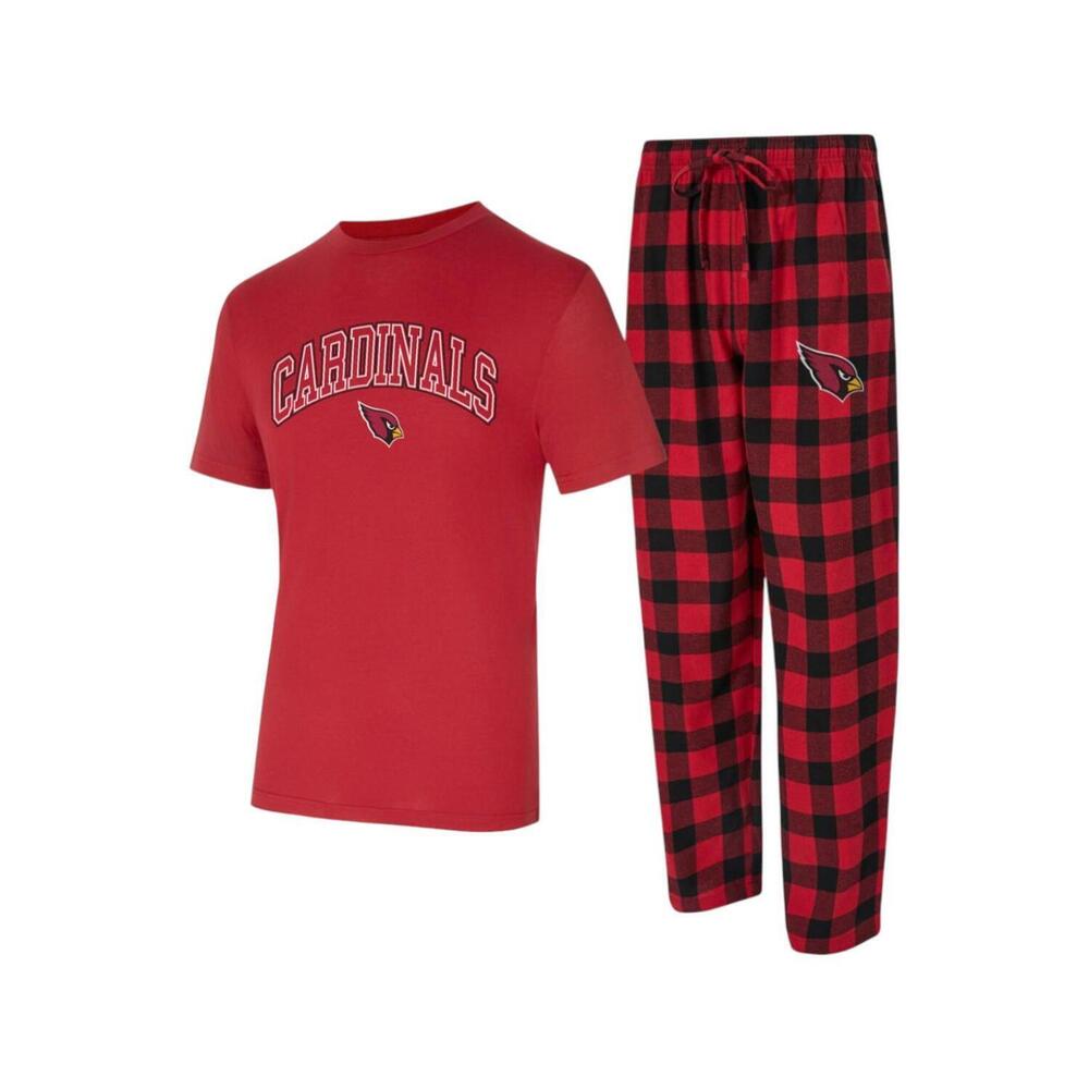 NFL Men's Avondale 2-Peice Sleep Set by Concepts Sport Cardinals